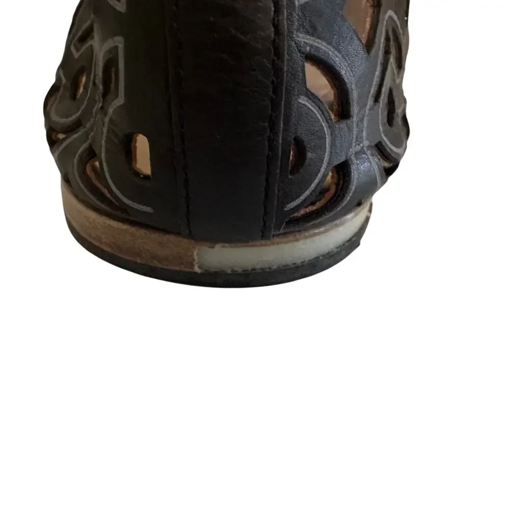 COACH Janyce Black Lasercut 
